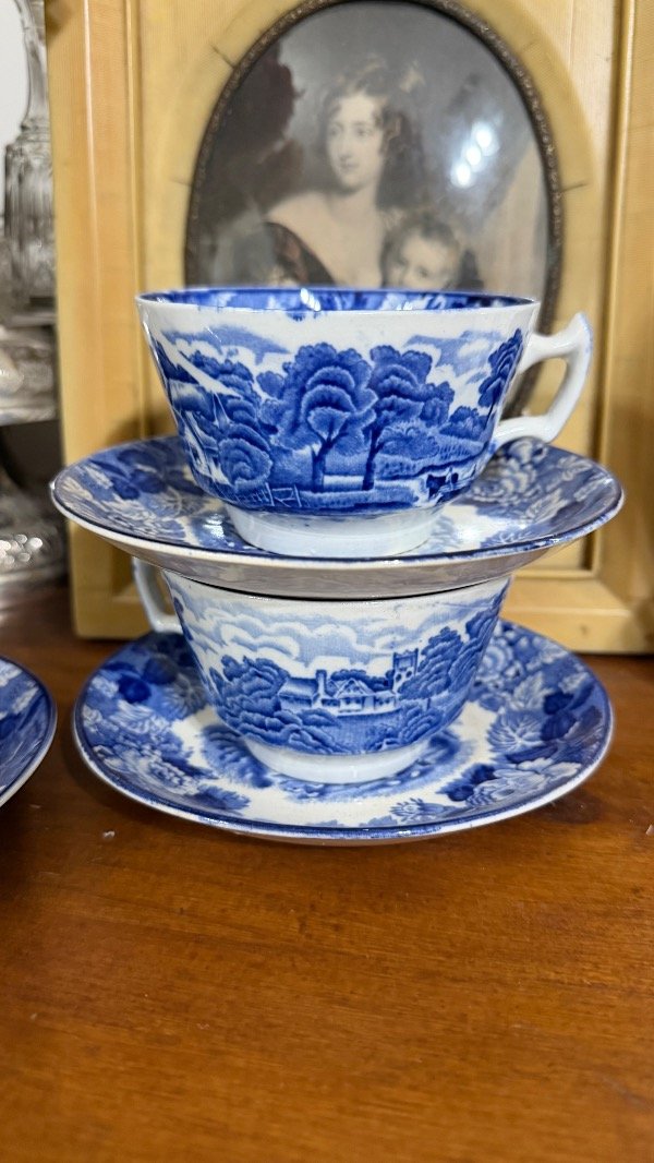 Producto - Dúos de té woods ware flores azul