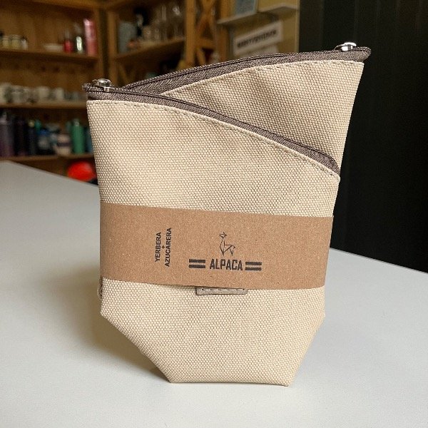 Producto - Yerbera más azucarera Beige trabajada