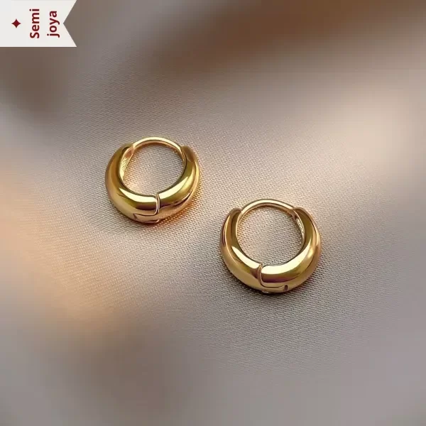 Producto - Aros Orbe Gold 12mm
