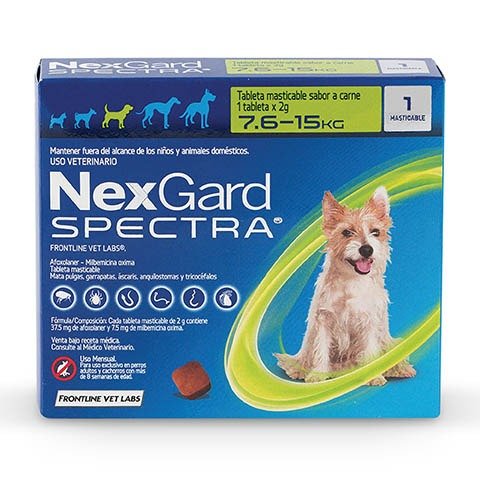 Producto - NEXGARD SPECTRA 7,6kg hasta 15kg