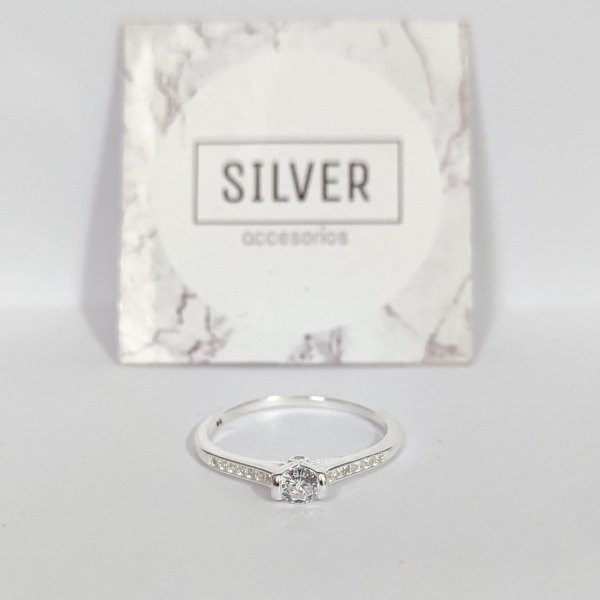 Producto - Anillo Cubic blanco talle17 P