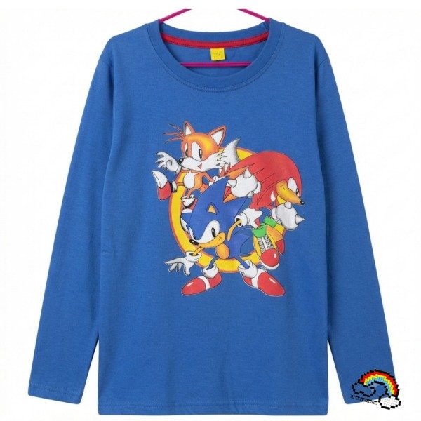 Producto - REMERA MANGA LARGA INFANTIL SONIC T.12