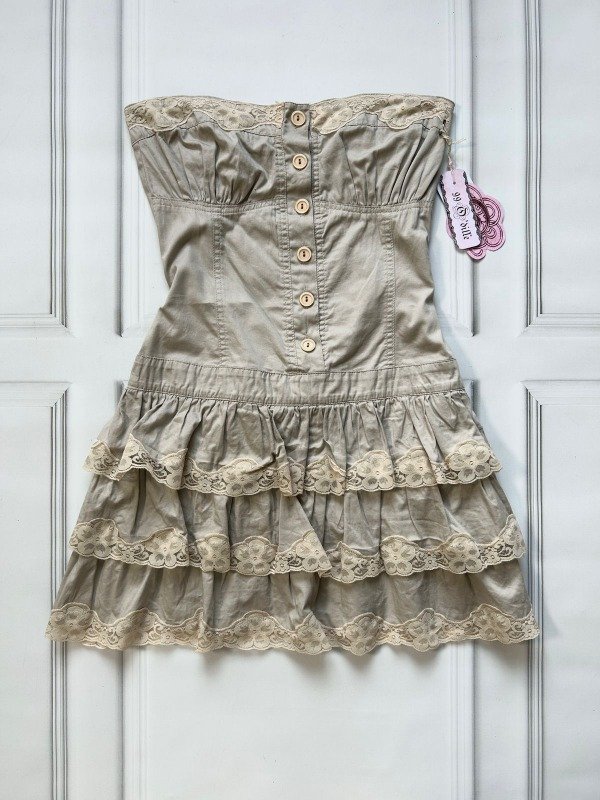 Producto - Vestido Strapless Beige