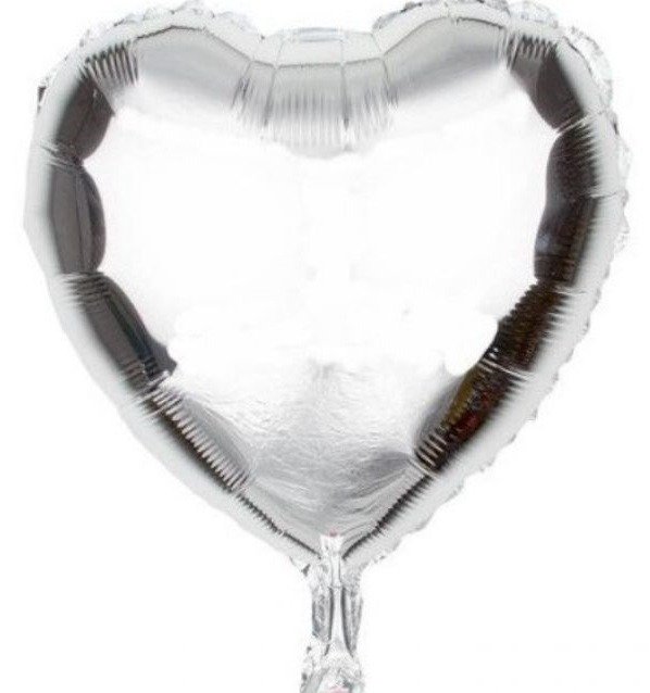 Producto - GMF Corazón 45cm Plata