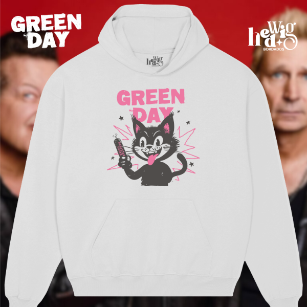 Producto - Buzo Canguro "Gato Dinamita GREEN DAY"