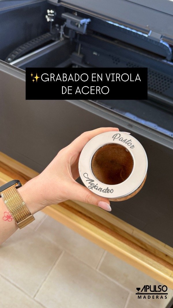 Producto - GRABADO EN VIROLA DE ACERO