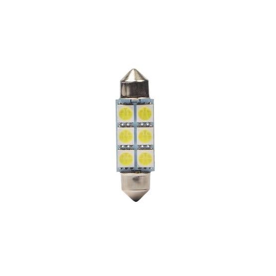 Producto - led tubular LED 6 puntos 39mm BLANCO