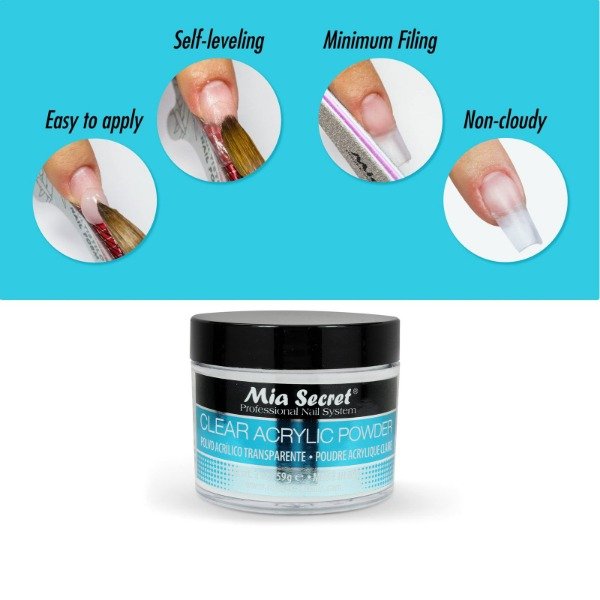 Producto - Polimero 30gr Mia Secret (clear)