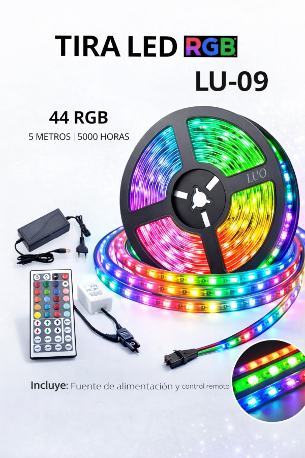 Producto - Cintas de Luz Led RGB