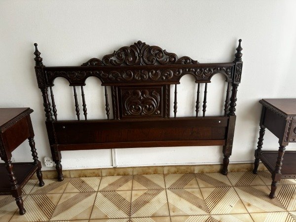 Producto - RESPALDO CEDRO 137x104 C/ DOS MESAS DE LUZ #13005 - 3