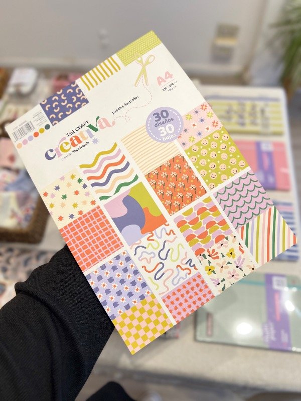 Producto - Papeles ilustrados creativa A4 - 0