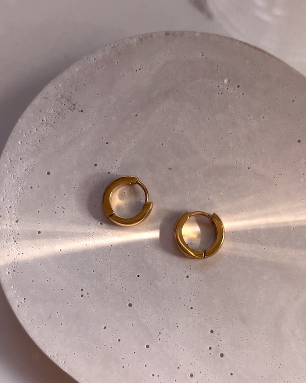 Producto - Argollitas doradas 12mm