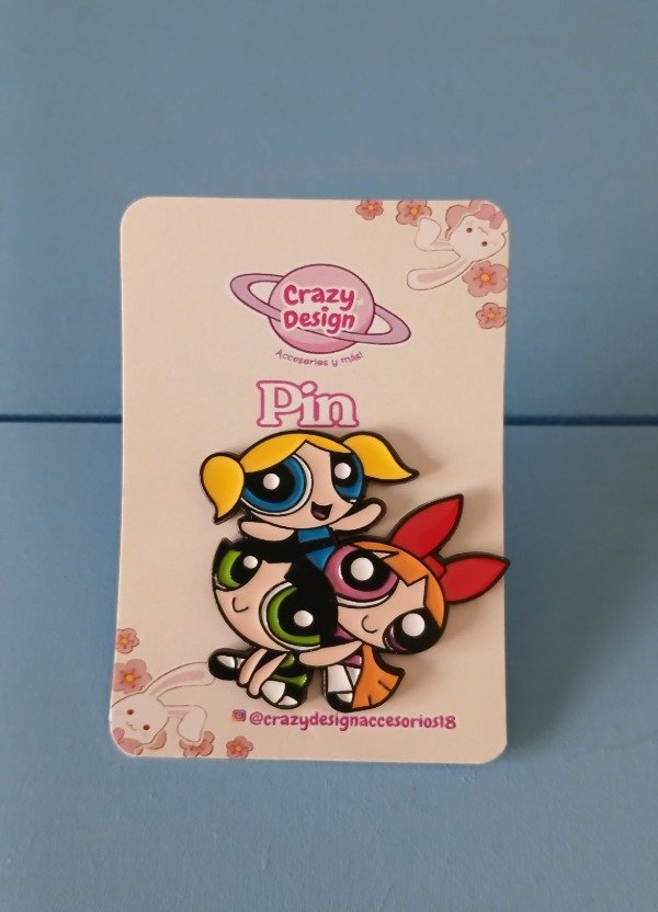 Producto - Pin chicas super poderosas