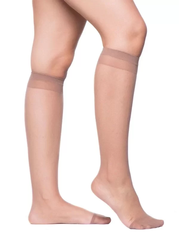 Producto - PANTALONERAS MULTIFILAMENTO 3/4 PACK X2 PARES COLOR TOSTADO L Art. 420