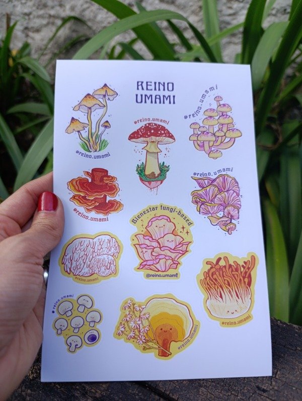 Producto - STICKERS FUNGI