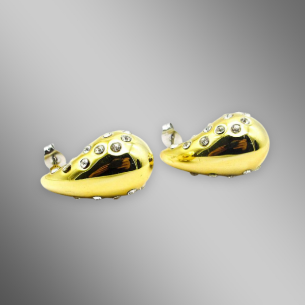 Producto - AROS GOTA CUBICS - DORADO-SHAR2274-132564-ZGT