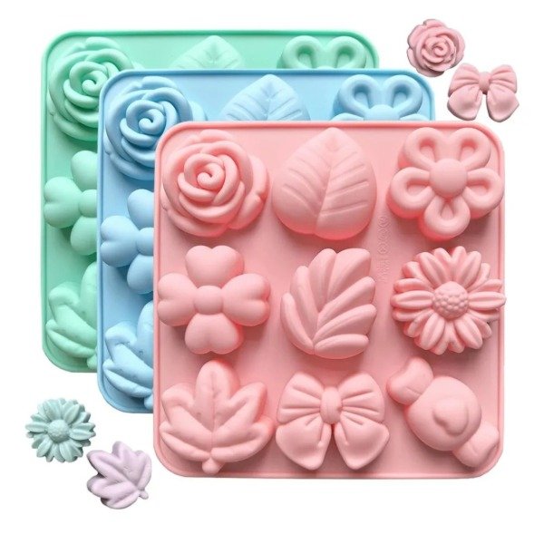 Producto - Molde hojas moño caramelos