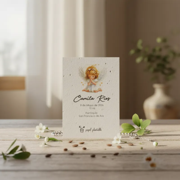 Producto - Tarjeta Plantable Bautismo - 1