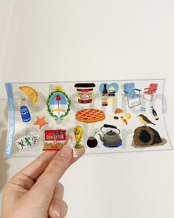 Producto - Plancha de stickers en DTF UV Argentina - Stickers DTF UV de Argentina
