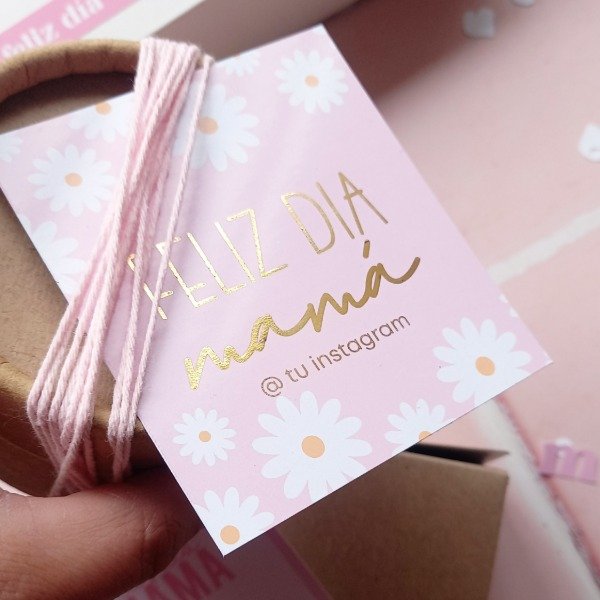Producto - Tarjeta con foil Mamá