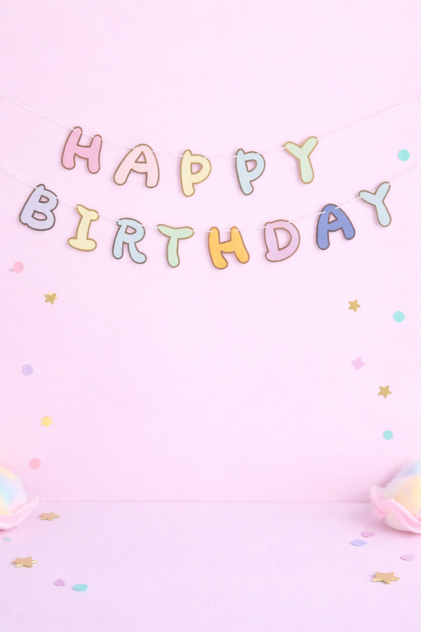 Producto - BANDERIN HAPPY BIRTHDAY "CHUBBY"