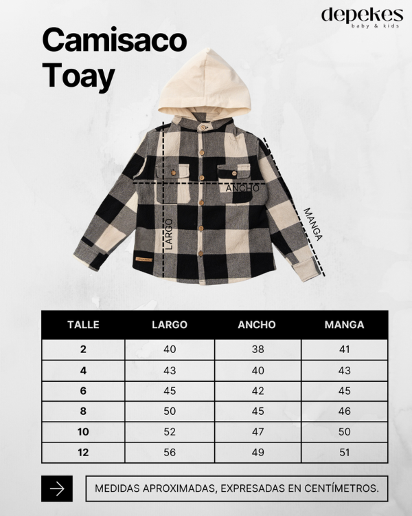 Producto - Camisaco Toay - 2