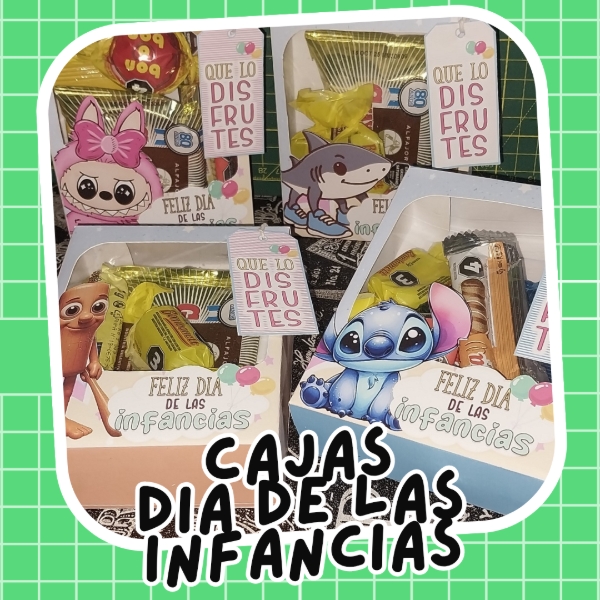 Producto - Cajas Dulceras Dia de las infancias