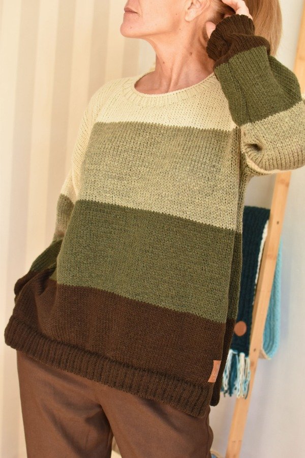 Producto - Sweater Suerte - Verdes