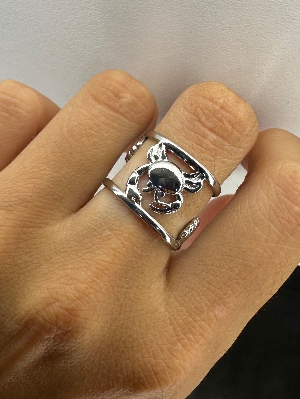 Producto - Anillo regulable cangrejo