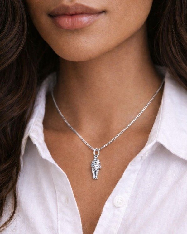 Producto - Collar, Abrazo Eterno Maternidad de Plata - 2