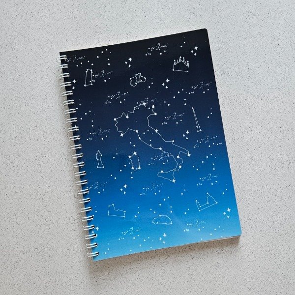 Producto - Cuaderno A4 Universo Azzurro - Universitario