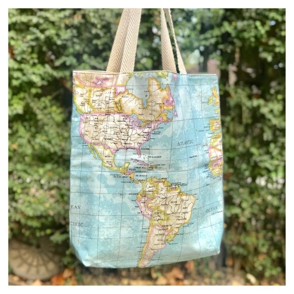 Tote Bag Mapamundi - Lubeck