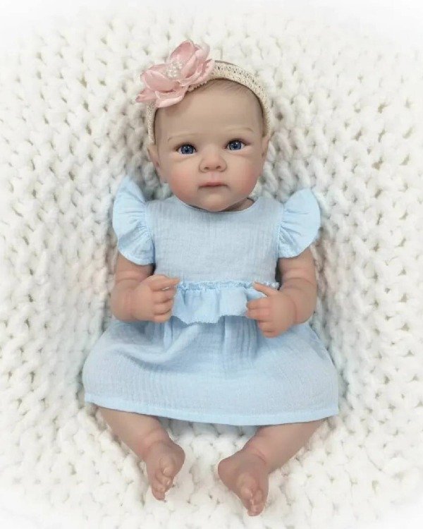 Producto - Bebé Reborn de Silicona Realista 45cm - Con Accesorios - 0