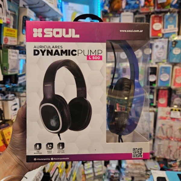 Producto - Auricular Pump L500 Soul con cable