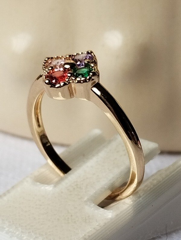 Producto - Anillo flor colores