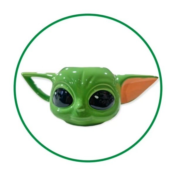 Producto - TAZA DE CERAMICA 3D BABY YODA GROGU STAR WARS