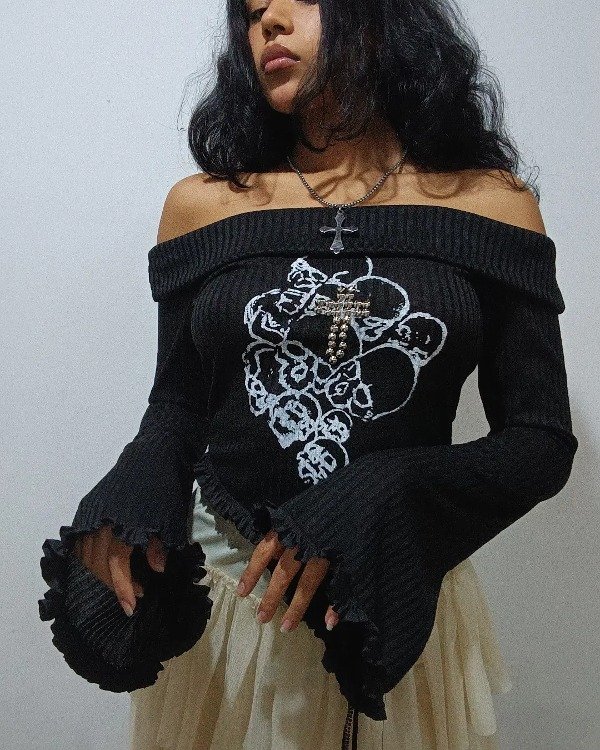 Producto - gothic skull