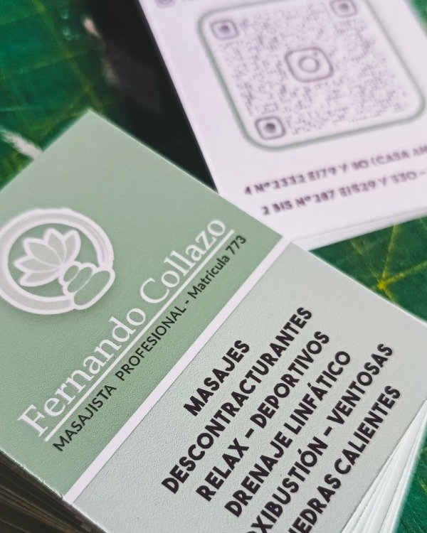 Producto - 200 Mini tarjetas QR + diseño personalizado DOBLE FAZ