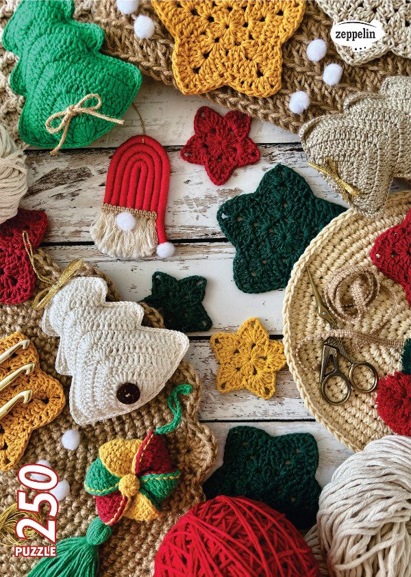 Producto - Puzzle Zeppelin 250pzs Tejiendo La Navidad [Alquiler]