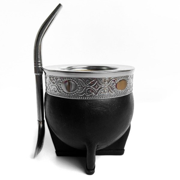 Producto - Imperial Clásico Negro + Bombilla (Virola Acero Inoxidable)