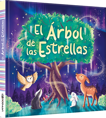 Producto - LUNA AZUL SERIE TERNURA, EL ARBOL DE LAS ESTRELLAS