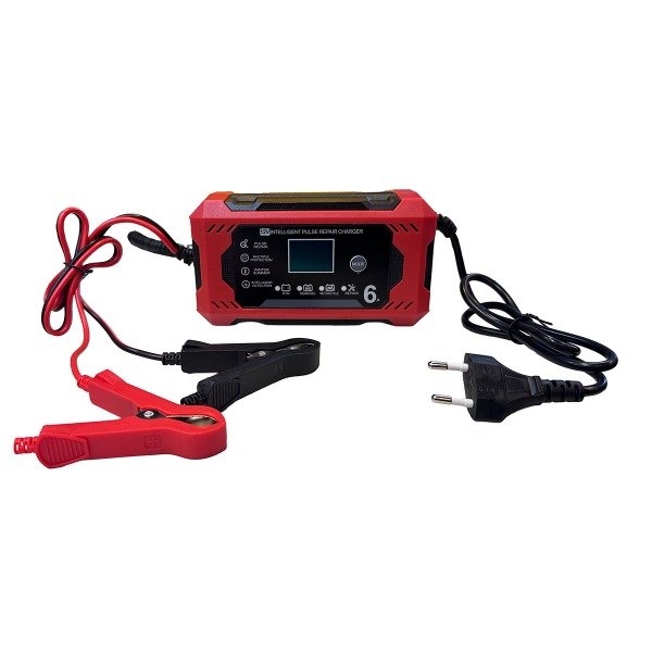 Producto - CARGADOR DE BATERIA DISPLAY DIGITAL EE-028