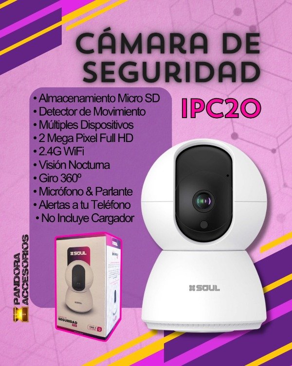 Producto - Cámara de Seguridad IPC20 - 0