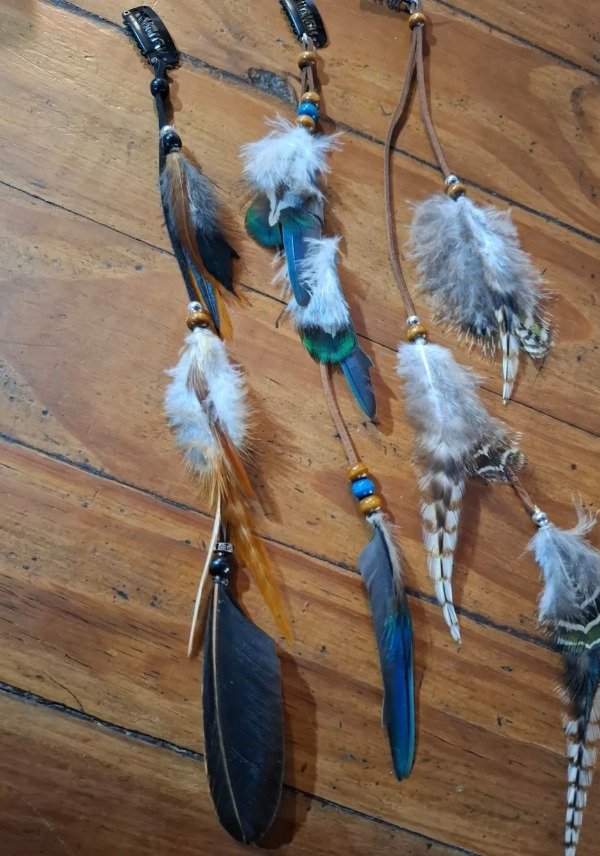 Producto - Apliques para el pelo plumas
