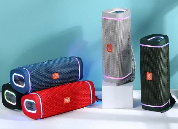 Producto - PARLANTE BLUETOOTH PORTATIL CON LUZ RGB TG-375
