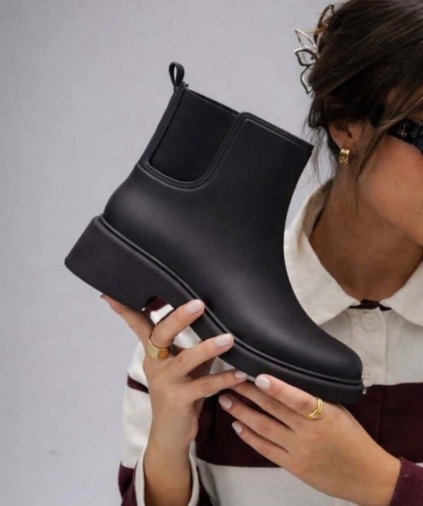 Producto - Botas de goma Nina - Negro opaco
