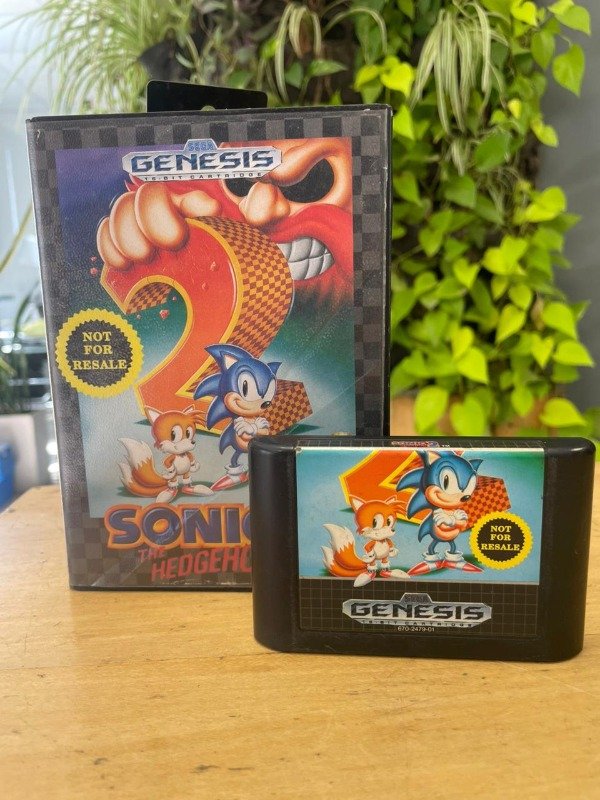 Producto - Cartucho Sonic The Hedgehog 2 Para Sega Con Caja!