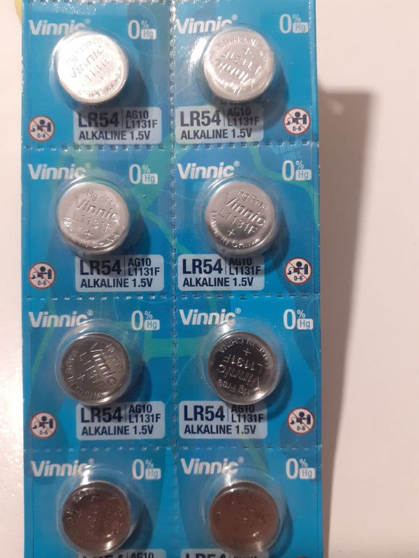 Producto - Pilas LR54 Vinnic