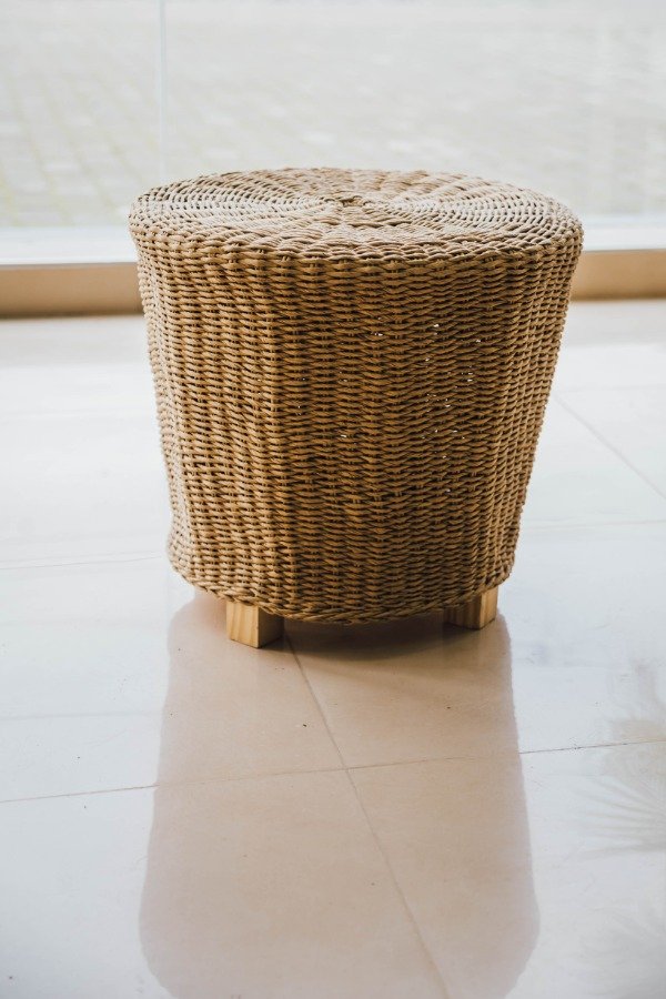 Producto - Puf Cónico Tejido