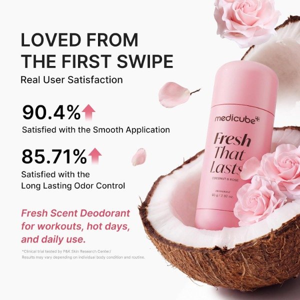 Producto - medicube Deodorant with PDRN Coconut and Rose 83g - 5